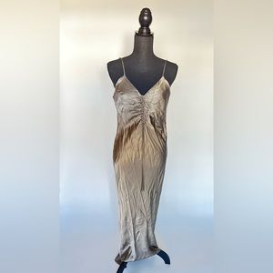 Zara midi slip dress size M